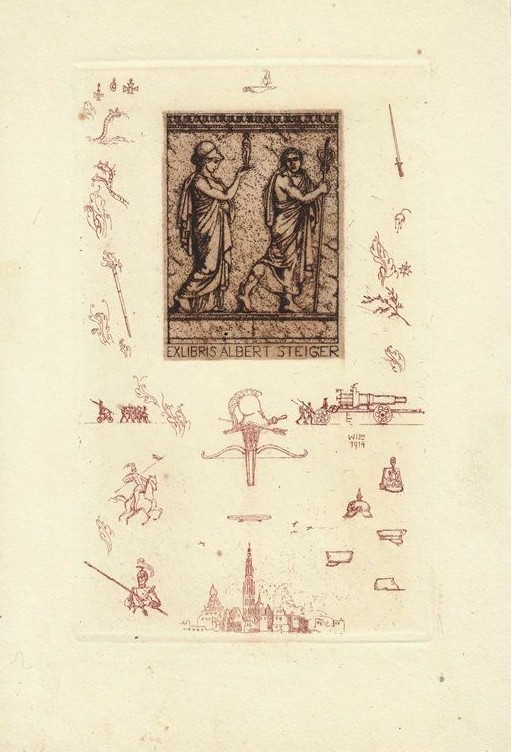 Exlibris de Hubert Wilm