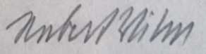 Firma de Hubert Wilm