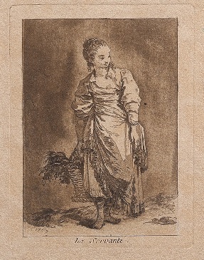 Aguatinta de Jean-Baptiste Le Prince