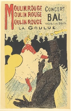 Lithographie de Toulouse-Lautrec