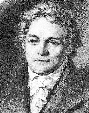 Portrait d’Alois Senefelder, inventeur de la lithographie